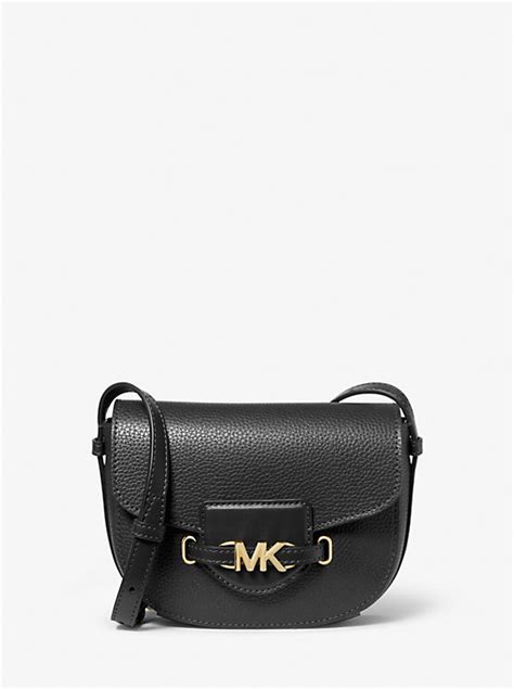 michael kors reed saddle bag|Michael Kors crossbody bag black.